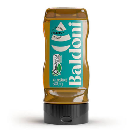 Baldoni Mel Orgânico Bisnaga (300g)